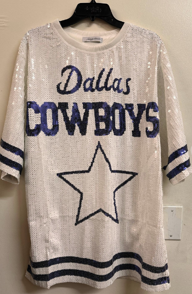 Dallas cowboys sparkle jersey hotsell